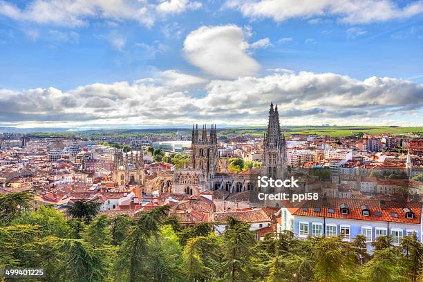Burgos Cathedral Of Our Lady Stock Photo - Download Image Now - Burgos, Spain, Cathedral