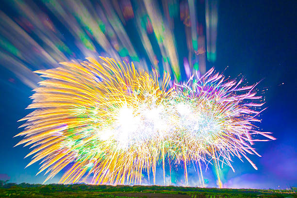 istock The biggest Fireworks in Kounosu 499402007