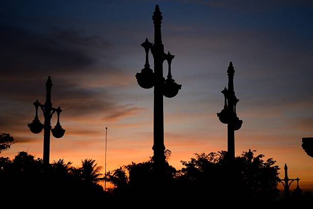 istock Silhouette of the temple 499402431