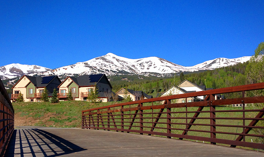 Holidays in Poland - fall view of the Tatra Mountains from Bukowina Tatrzanska