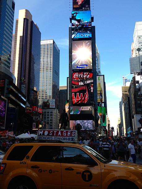 istock Taxi in Times Square NY 499403197