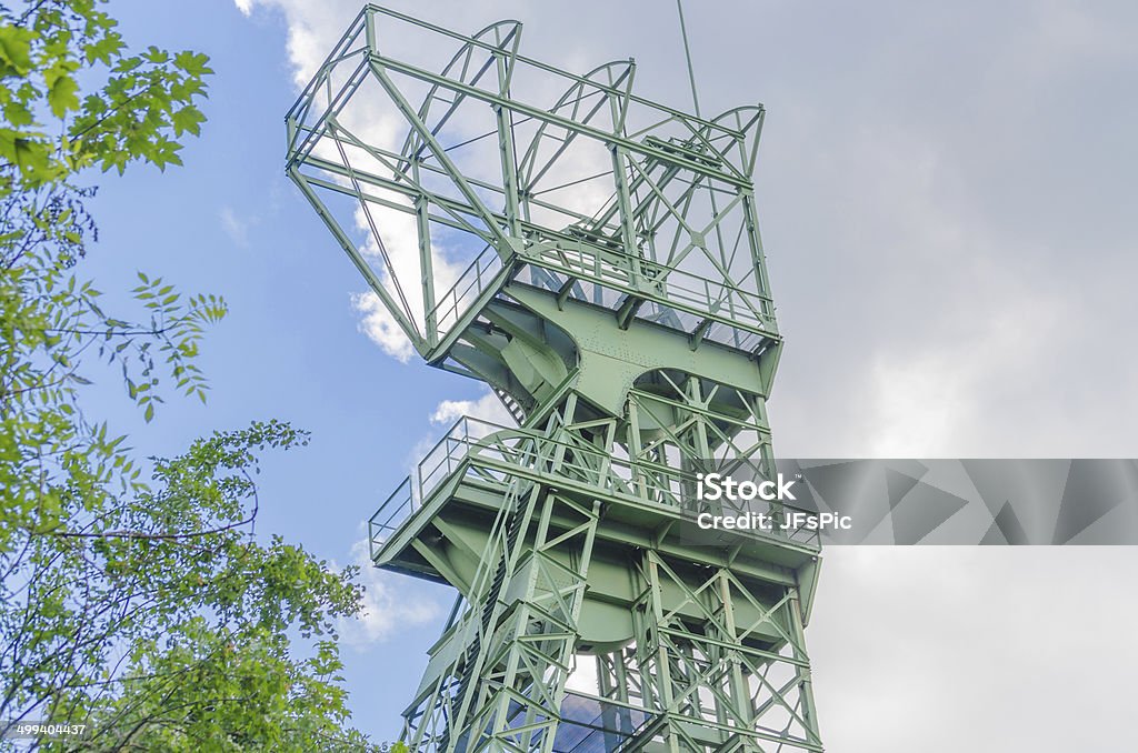 Mines tower Zeche Carl Funke city of Essen THIS IMAGE NEEDS A DESCRIPTION. Building Exterior Stock Photo
