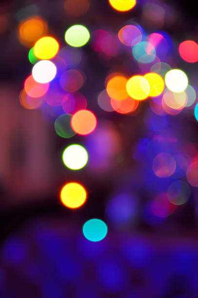 istock Defocused Christmas Lights Abstract Background 499419553