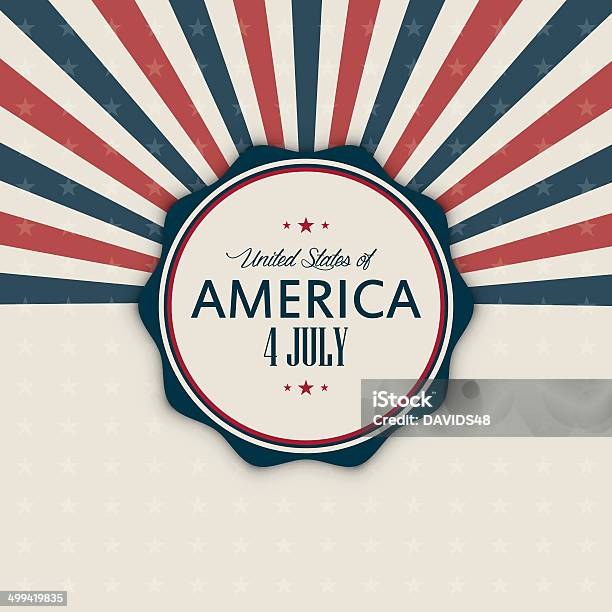 Independence Day Stock Illustration - Download Image Now - Abstract, Backgrounds, Banner - Sign