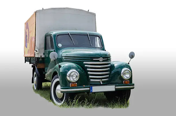 Old truck, classic car built from the years 1954-1961 in the former GDR.