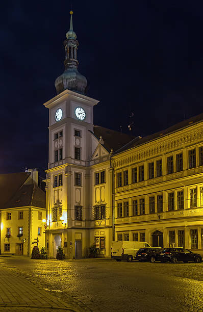istock Town hall, Loket, Czech republic 499420314