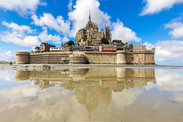 istock Mt Saint Michel in France 499420579