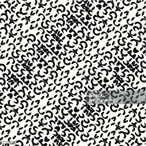 Abstract Black And White Pattern Background Stock Illustration - Download Image Now - Abstract, Art, Art And Craft