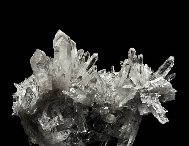 le quartz - crystallization photos et images de collection