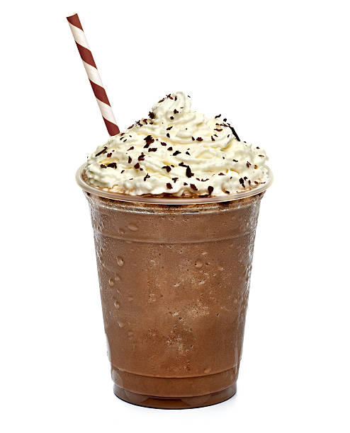 istock Frappuccino in takeaway cup with straw 499421552