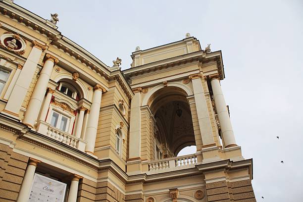 istock Odessa Opera Theater building fragment 499423595