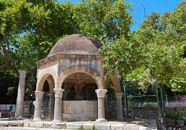 istock Tree of Hippocrates at Kos island, Greece 499423627