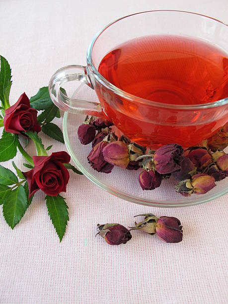 istock Tea made from dried rose petals 499423845