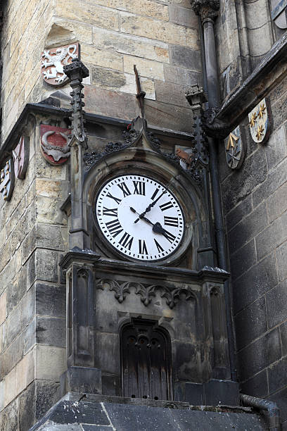 istock Tower of prague astronomical clock 499424313