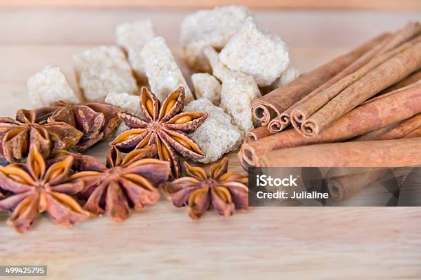 Anise Sugar And Cinnamon Stock Photo - Download Image Now - Anise, Brown, Cinnamon