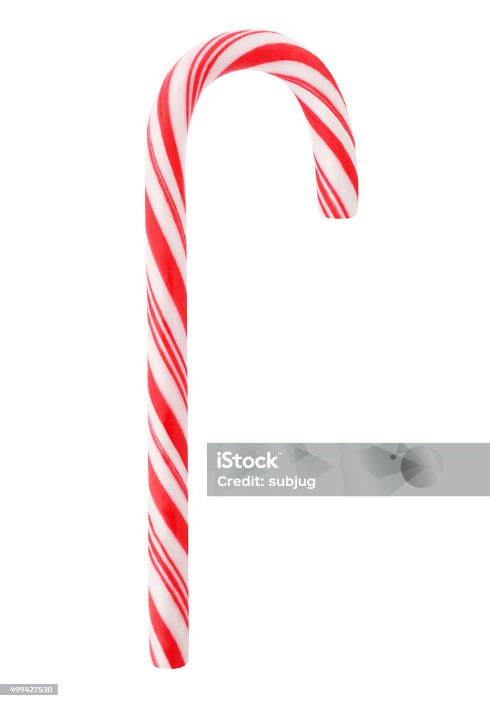 Red Candy Cane Stock Photo - Download Image Now - Candy Cane, White  Background, Stick - Plant Part - iStock