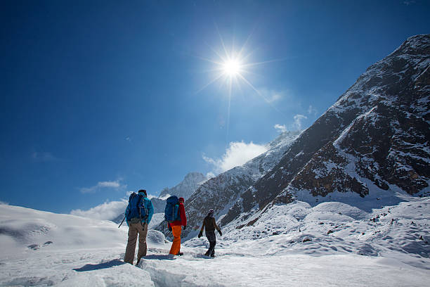 istock Hiking in Himalaya mountains 499428872