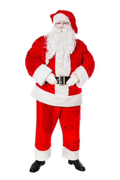 istock Christmas Santa Claus Isolated on White Background 499429464