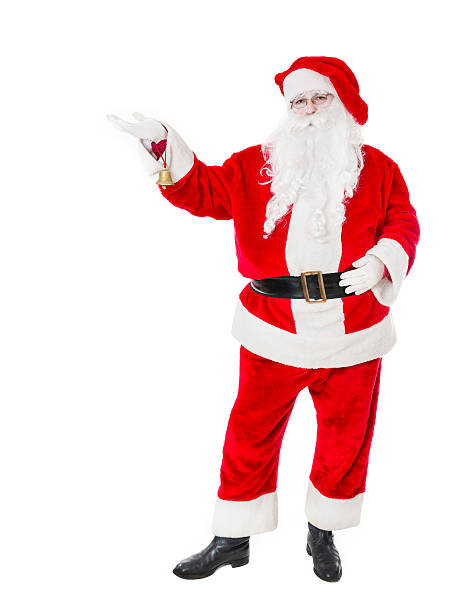 istock Christmas Santa Claus Holding Out his Hand 499431052