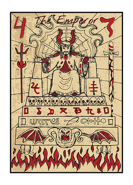 istock The Emperor. The tarot card in color 499432072