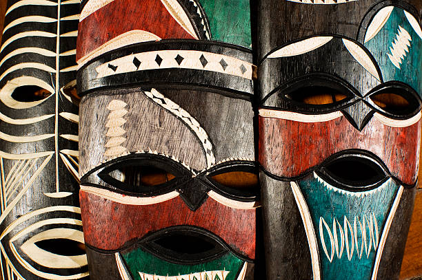 istock Swaziland traditional colorfull painted masks 499433642