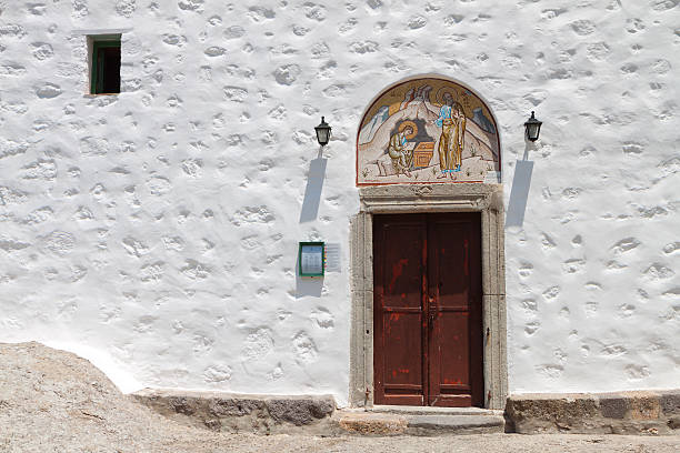 Cave of Apocalypse were Saint Ioannis the Evangelist wrote the Revelation. Patmos
