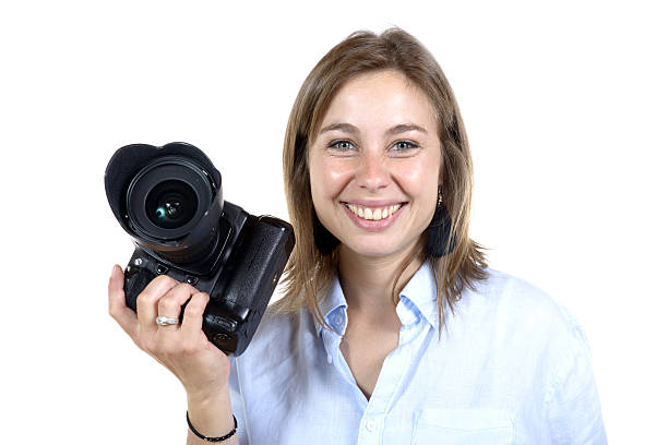istock pretty woman with camera 499434819
