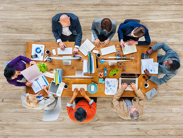 istock Multiethnic Group of People Working Together 499435519