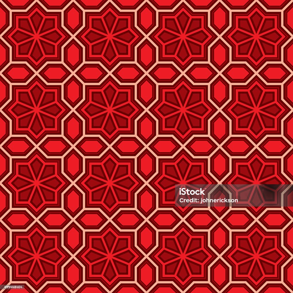 Octagonal Geometric Pattern Stock Illustration - Download Image Now ...