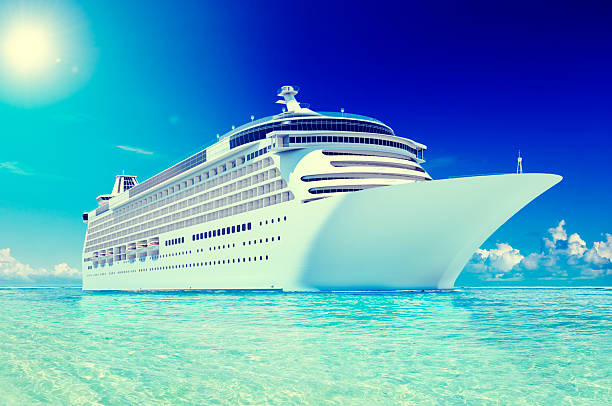 istock 3D Cruise Destination Ocean Summer Island Concept 499448626