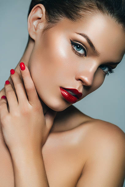 istock Studio shot of young beautiful woman 499449293