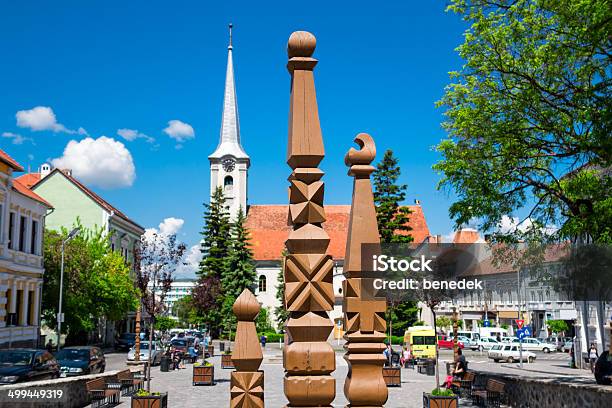 Odorheiu Secuiesc Szekelyudvarhely Romania Stock Photo - Download Image Now - Carving - Craft Product, Downtown District, Headboard