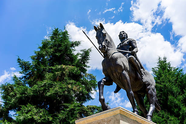istock Statue of Alexander the Great in Greece 499449339