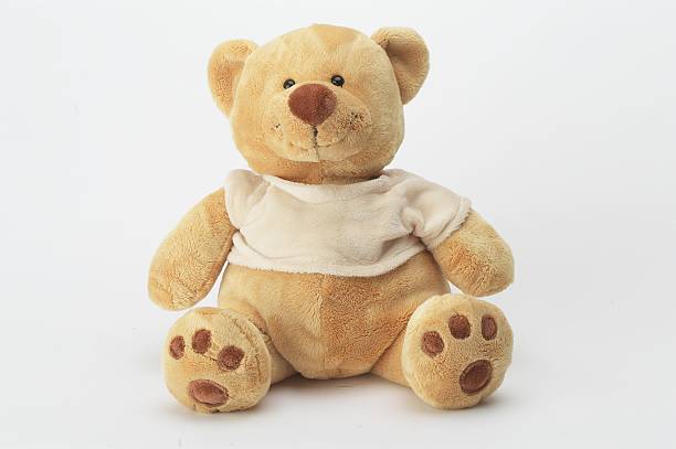 Smiling Teddy Bear stock photo