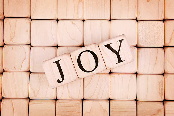 istock Joy Spelled Out in Blocks on Top of Other Blocks 499450369