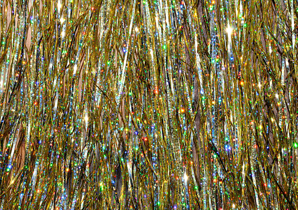 istock Sparkling glittering twinkling golden Holiday background 499450832