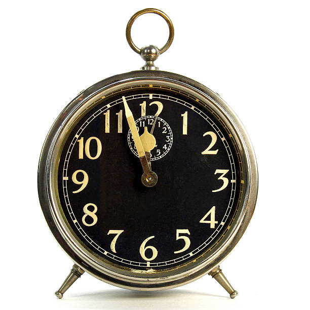 istock Vintage Wind Up Alarm Clock 499451556