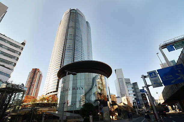 pessoas visite a torre em roppongi hills mori - roppongi hills - fotografias e filmes do acervo