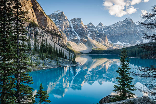 istock Moraine lake landscape Canada Rockies 499452404