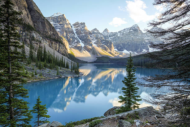 istock Moraine lake landscape Canada Rockies 499452422
