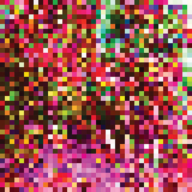 abstract colorful mosaic check pattern background abstract colorful mosaic check pattern background for design christmas pattern pixel stock illustrations
