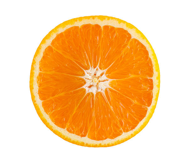 istock slice of orange isolated on white background 499453688