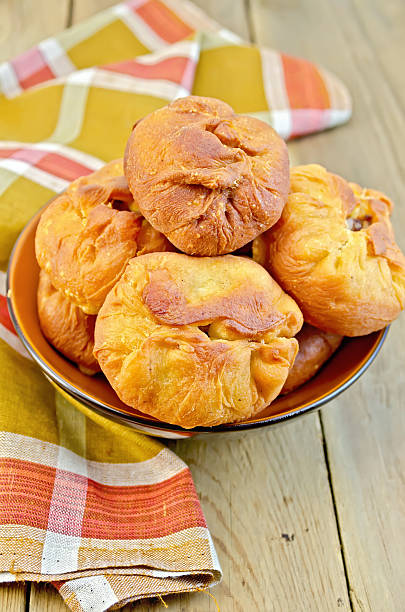 istock Patties fried on the board with a cloth 499453999