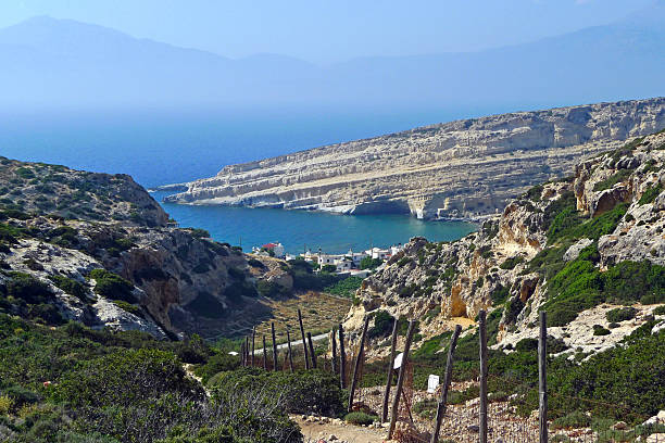 istock View of Matala bay on Crete 499454267