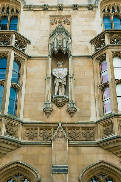 istock King Henry VIII statue, King's College, Cambridge 499455115