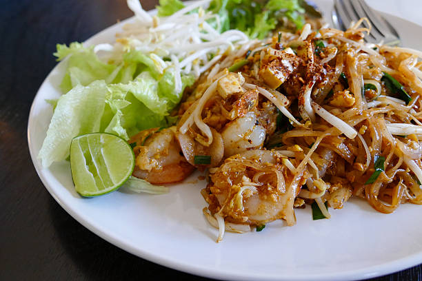 istock pad thai - thailand traditional stir fry noodle 499459700