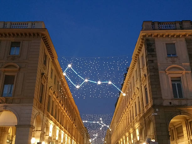 istock Christmas lights in Turin 499459998