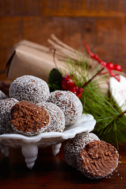 istock Traditional Christmas Rum Ball Candy. 499462014