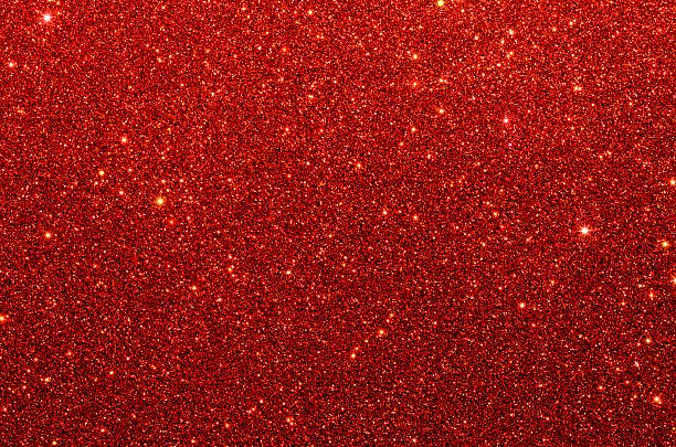 red glitter paper texture - rood stockfoto's en -beelden