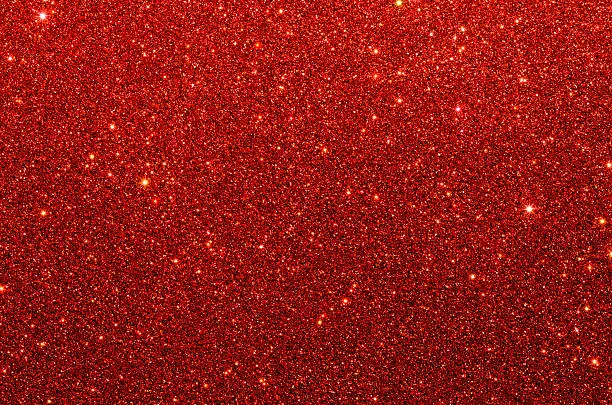 Red sparkling glitter paper texture